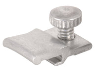 Prime-Line  Mill  Aluminum  Storm Door Panel Clip  For 1/2 inch 8 pk (Pack of 6)
