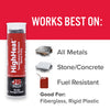 JB Weld High Heat Dark Gray 600 PSI High Strength Automotive Epoxy 2 oz.