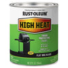 Rust-Oleum Black Oil-Based High Heat Enamel 1 qt.