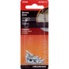 Hillman Zinc Plated Silver Metal Screw Eye 3.25 in. H X 0.11 in. W