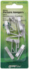 Hillman AnchorWire Steel-Plated White Standard Picture Hanger 20 lb. 8 pk (Pack of 10)