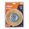 Norton Clipper 6 in. Coarse Crimped Wire Wheel Brush Brass 4500 rpm 1 pc