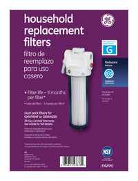 GE Appliances Whole House Replacement Filter For GE GXWH04F, GXWH20S