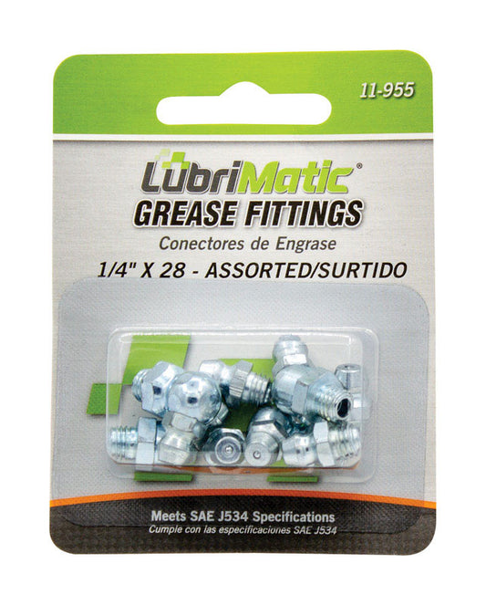 LubriMatic 45 degree/90 degree Grease Fittings 8 pk