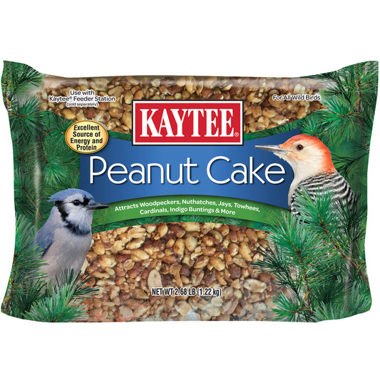 Kaytee Songbird Shelled Peanuts Peanut Cake 2.68 lb