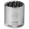 DeWalt 1-1/4 in. X 1/2 in. drive SAE 12 Point Socket 1 pc