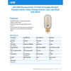 Feit T14 E26 (Medium) LED Bulb Amber Soft White 40 Watt Equivalence 1 pk
