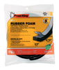Frost King Black Rubber Foam Weather Seal For Doors and Windows 10 ft. L X 0.32 in. - Deal of The Week