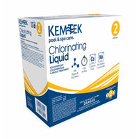 Kem-Tek 2pk Liquid Chlorinating Chemicals 1 gal