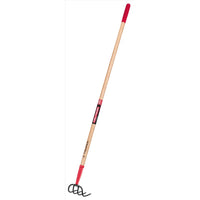 Truper Tru Tough 4 Tine Steel  Hand Cultivator 54 in. Wood (Pack of 6)