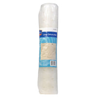 Living Accents 31-1/2 in. L X 15 in. W Clear Vinyl Bath Mat Latex Free