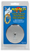 Magnet Source 2-5/8 in. L X 2.63 in. W Silver Magnetic Hooks 35 lb. pull 2 pc - Open Box