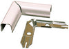 Wiremold White Metal High Capacity Flat Elbow for 90 Deg. Flat Surface