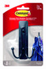 3M Command 2 in. L Matte Black Metal Large Double Hook 4 lb. cap. 1 pk