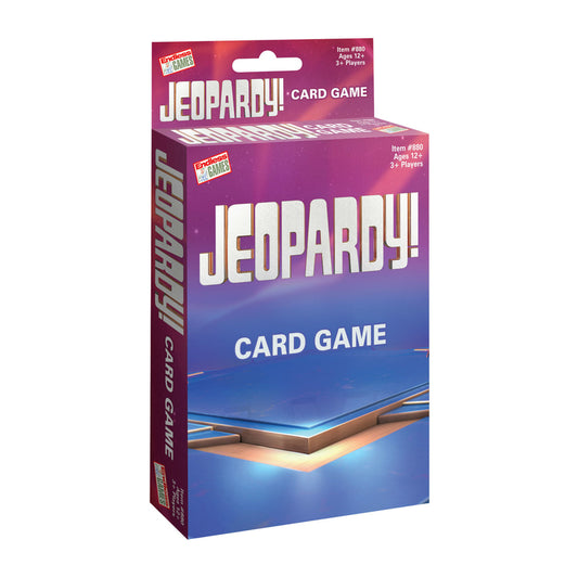 Endless Games Cardboard Jeopardy Card Game for 12+ Years