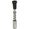 Prime-Line Black Aluminum Window Screen Plunger Latch 7/32 in. W X 1-1/2 in. L 1 pk