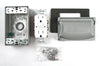 Bell Aluminum 1 gang GFCI Outlet Kit