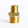 3/8 in. MPT X 1/4 in. D MPT Brass Reducing Hex Nipple (Pack of 5)