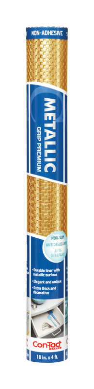 LINER 18"X4'GOLD NON ADH (Pack of 6)