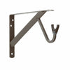 Knape & Vogt Bronze Steel Shelf Support 12 Ga. 12.68 in. L 1000 lb. (Pack of 6)