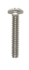 Hillman No. 6-32 X 3/4 in. L Phillips Pan Head Stainless Steel Machine Screws 100 pk