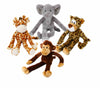 Multipet Assorted Plush Swingin Safari Dog Toy Extra Large