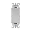 Leviton Decora 15 amps Single Pole Rocker Switch Light Gray 1 pk