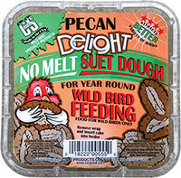 C & S Products Pecan Delight Suet Assorted Grains,Beef Kidney Suet,Ground Pecans 11.75 Oz