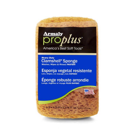 Armaly ProPlus Heavy Duty Turtleback Sponge For All Purpose 7.4 in. L (Pack of 6)