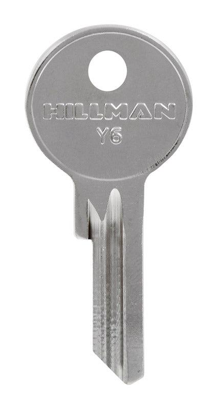 Hillman Y-6 Automotive Key Blank Single (Pack of 10).