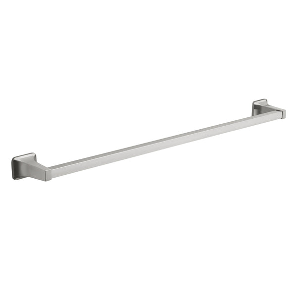 OakBrook Brushed Nickel Towel Bar 30 in. L Die Cast Zinc - Deal of The Week