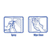 Zep Commercial No Scent Glass Cleaner 32 oz. Liquid (Pack of 12)