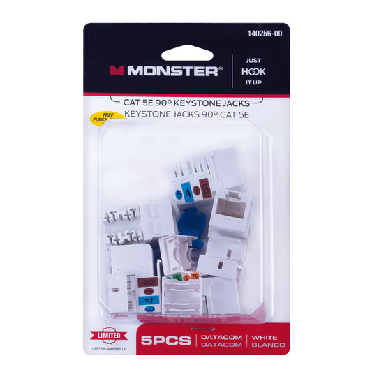 Monster Just Hook It Up Adapter 350 MHz 5 pk