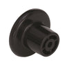Amerock Allison Round Furniture Knob 1-1/4 in. Dia. 13/16 in. Black 1 pk (Pack of 25)