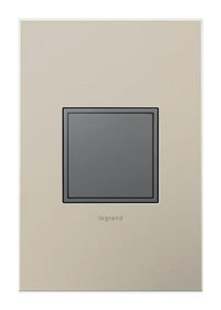 Legrand Adorne 15 amps 125 V Silver Pop-Out Outlet 5-20R 1 pk