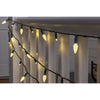 Celebrations Platinum LED C6 Warm White 50 ct String Christmas Lights 25 ft.
