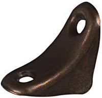 National Hardware 1 in. H X 3/4 in. W Antique Bronze Steel Inside Chair Brace