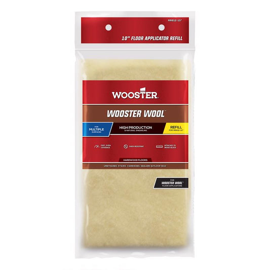 Wooster 10 in. W 1/2 Wool Applicator For Smooth Surfaces