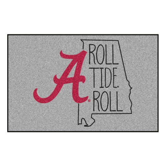 University of Alabama Southern Style Rug - 19in. x 30in.