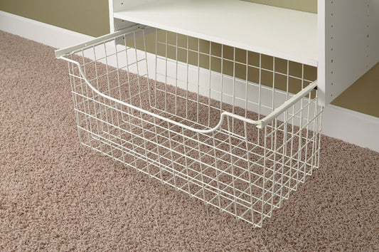 Easy Track 12 in. H X 24 in. W X 14 in. L Stainless Steel Closet Organizer