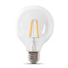 Feit Enhance G25 E26 (Medium) Filament LED Bulb Daylight 40 Watt Equivalence 1 pk