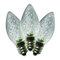 Holiday Bright Lights LED C7 Pure White 25 ct Replacement Christmas Light Bulbs