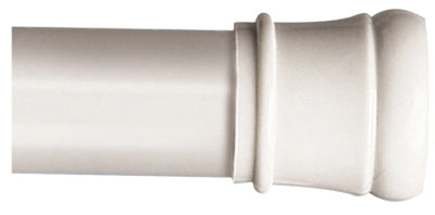 Zenna Home TwistTight Shower Curtain Rod 72 in. L White