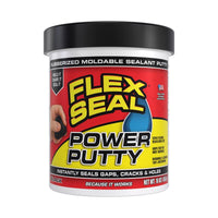 Flex Seal Family of Products Flex Seal Power Putty Black Rubber Sealant 1 lb