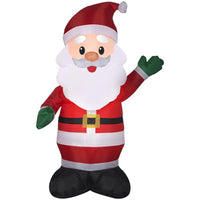 Gemmy Christmas Inflatable Santa Claus 48 in. Inflatable (Pack of 6)