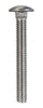 Hillman 5/16 in. X 2-1/2 in. L Stainless Steel Carriage Bolt 25 pk