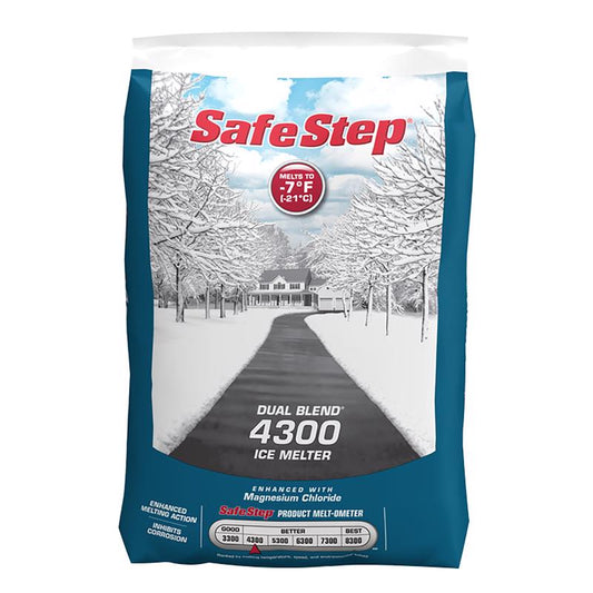 Safe Step Dual Blend 4300 Sodium and Magnesium Chloride Granule Ice Melter 20 lbs.