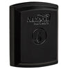 National Hardware SmartKey 3.35 in. L Black Gate Lock