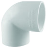 Charlotte Pipe 1/2 in. Slip x 1/2 in. Dia. Slip PVC Elbow (Pack of 25)
