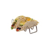 TableCraft Taco Taxi Silver Stainless Steel Taco Holder